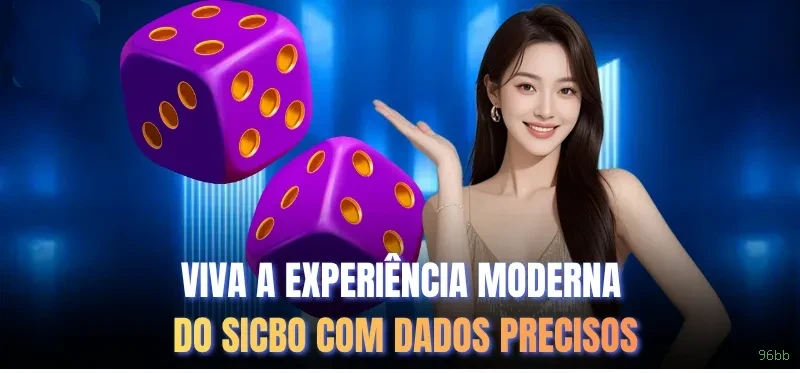 Imagem promocional da 96bb mostrando a plataforma e suas vantagens